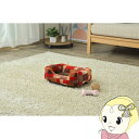 猫用ベッド・犬用ベッド アイリスオーヤマ ペットソファベッド角型 Sサイズ ブラウン PSKL-450【KK9N0D18P】