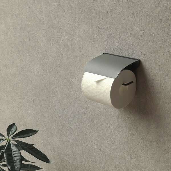 トイレットペーパーホルダー【メーカー直送】 アイアン [Tpby(トビー)] シングル(ライトグレー) おしゃれ MOJYU PH-027