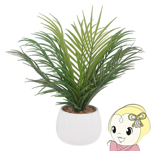【12/1限定エントリーで当店全品最大P7倍】観葉植物 フェイクグリーン ヤシ おしゃれ セラミックポット