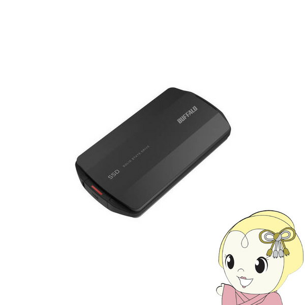 外付けSSD バッファロー 4TB ブラック SSD-PHP4.0U3-BA【/srm】