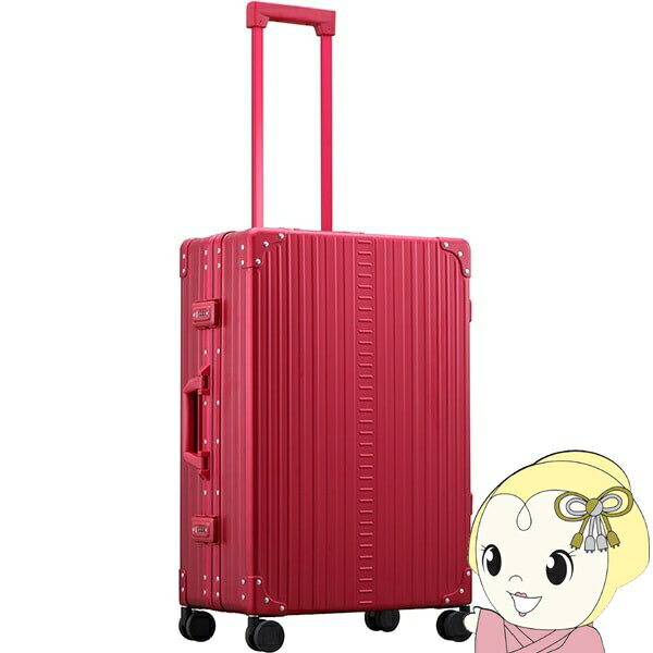 NEO KEEPR ネオキーパー アルミ スーツケース キャリーケース キャリーバッグ フレームタイプ 60L TSAロック 4輪 レッド【/srm】
