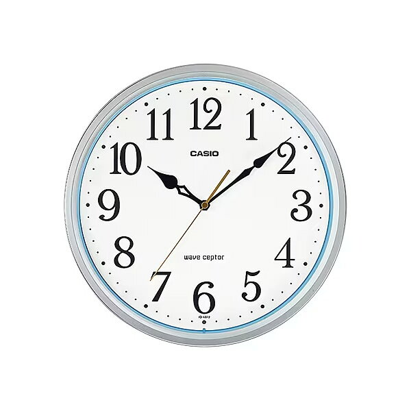 【在庫あり】掛け時計 電波 直径30.5cm 夜間秒針停止 アナログ IQ-481J-8JF カシオ CASIO [3]