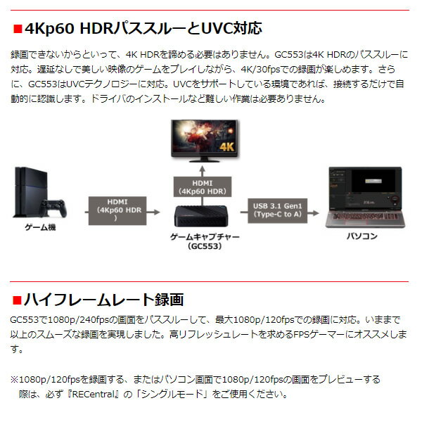 23521円 最大56％オフ！ AVerMedia Live Gamer ULTRA 4K時代のゲームキャプチャー USB外付けタイプ GC553