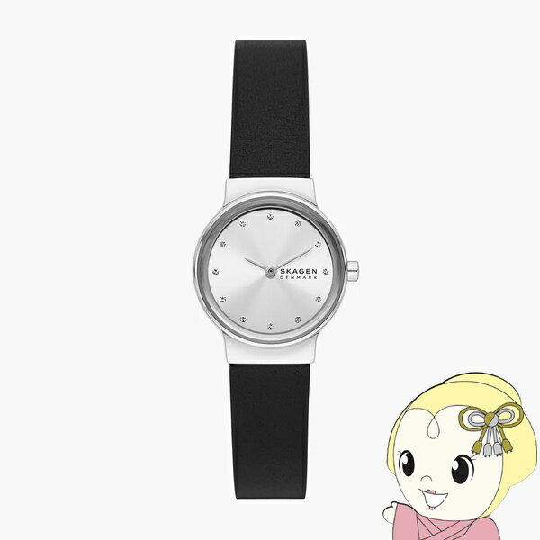 【4/18限定 ダイヤモンド会員はエントリーで当店全品最大P8倍】【国内正規品】腕時計 スカーゲン SKAGEN Freja Lille アナログ ブラックレザーベルト SKW3119【/srm】