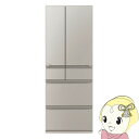 冷蔵庫 【標準設置費込】 三菱 6ドア冷蔵庫 602L フレンチドア グランドクレイベージュ MR-MZ60K-C ぎおん