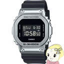 【6/1は複数エントリーで当店全品最大P11倍】カシオ CASIO G-SHOCK メタルカバード 5600 GM-5600U-1JF メンズ 電池式 デジタル スクエア シルバー 反転液晶【/srm】