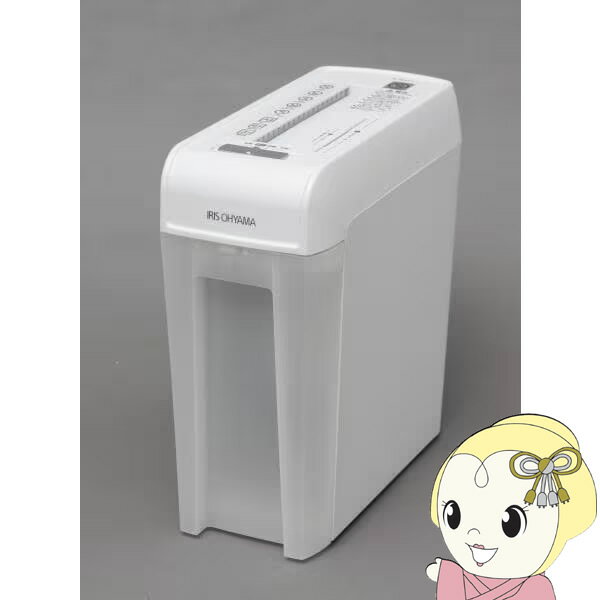 【11/25限定クーポン発行】細密シュレッダー アイリスオーヤマ A4・CD・DVD・カード マイクロクロスカ..