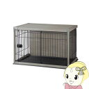 アイリスオーヤマ 犬用 インテリアウッディサークル アッシュグレー【/srm】