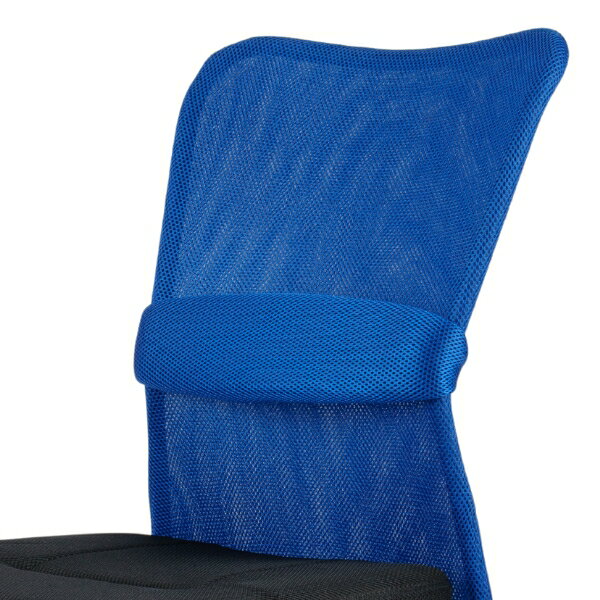 オフィスチェア Match メッシュチェア メッシュ 回転 椅子 イス キャスター付き ハイバック チェア オフィス 背もたれ 肘掛けなし ブルー【/srm】