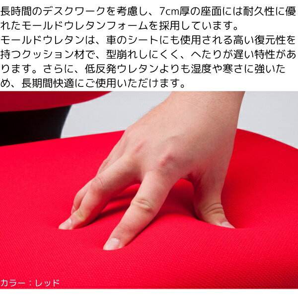 【11/10は期間限定クーポン発行】オフィスチェア モールドウレタン メッシュチェア 肘付き 椅子 イス 会社用 チェア 事務所 シンプル デスクワーク グレー【/srm】 [2]