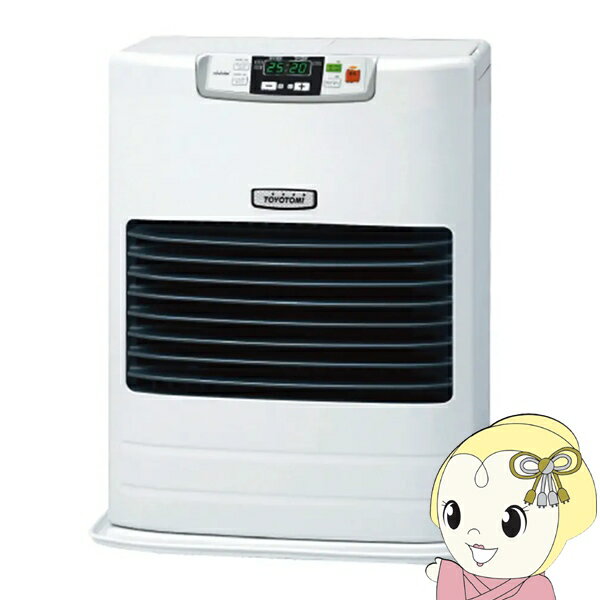 【11/15は期間限定クーポン発行】【在庫あり】FF式石油ストーブ トヨトミ FF-4524T-W ホワイト石油ファンヒーター 木造12畳/鉄筋19畳 カートリッジタンク式 温風タイプ【/srm】