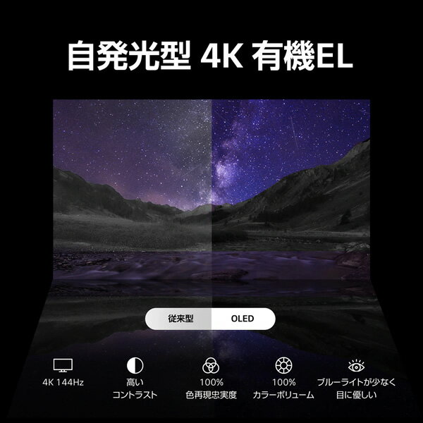 【5/10は期間限定クーポン発行】有機ELテレ...の紹介画像3