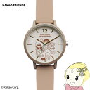 【在庫あり】カカオフレンズ KAKAO FRIENDS シリコンベルトウォッチ ベージュ 集合 レディース腕時計 KKO001-5 通勤 通学 レディース キッ...