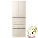 【7/15は期間限定クーポン発行】冷蔵庫 【標準設置費込】 東芝 TOSHIBA 461L 6ドア グレインアイボリー GR-Y460FZ-UC ぎおん【KK9N0D18P】