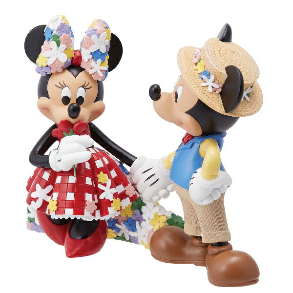 enesco エネスコ フィギュア ミッキー ミニー ボタニカル ディズニー 6014864【/srm】 [2]