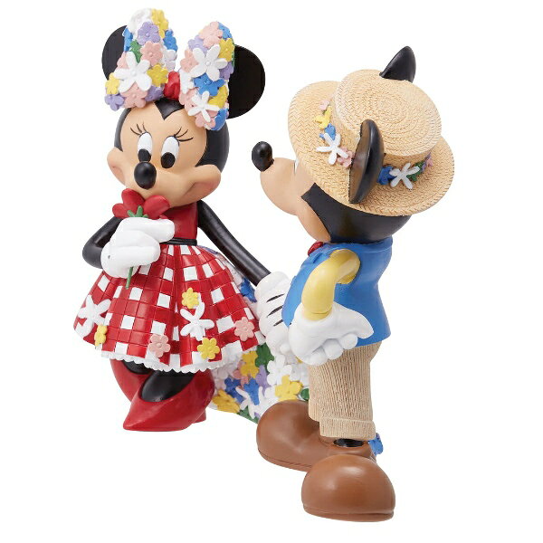 enesco エネスコ フィギュア ミッキー ミニー ボタニカル ディズニー 6014864【/srm】 [3]