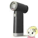 【お買い物マラソン中はエントリーで当店全品最大P7倍】【在庫限り】ジェットハンディファン 大風量 ハンディファン 携帯扇風機 ポータブルファン 充電式 USB-typeC ドウシシャ JFSZ-01B-BK ブラック【/srm】