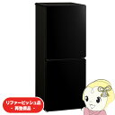 【在庫限り】【リファービッシュ品/超美品】冷蔵庫 ハイアール 2ドア 150L 右開き 冷凍冷蔵庫 JR-F15KS-K ブラック【/srm】