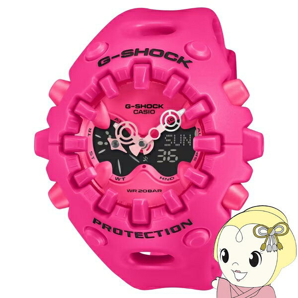 【6/5は期間限定クーポン発行】腕時計 G-SHOCK GA-V01 ピンク GA-V01-4AJF メンズ 電池式 アナデジ 樹脂バンド 反転液晶 国内正規品 カシオ【/srm】