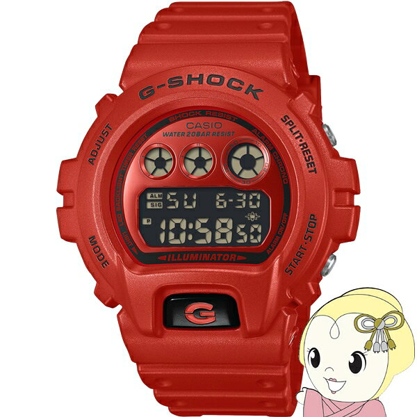 【エントリーで当店全品最大P5倍 10/24 20時~10/27 9:59】【在庫あり】腕時計 カシオ G-SHOCK DW-6900RRB-4JF デジタル 耐衝撃 20気圧防水 メンズ アイコニック スタイルズ ストリート レッド 国内正規品 【/srm】