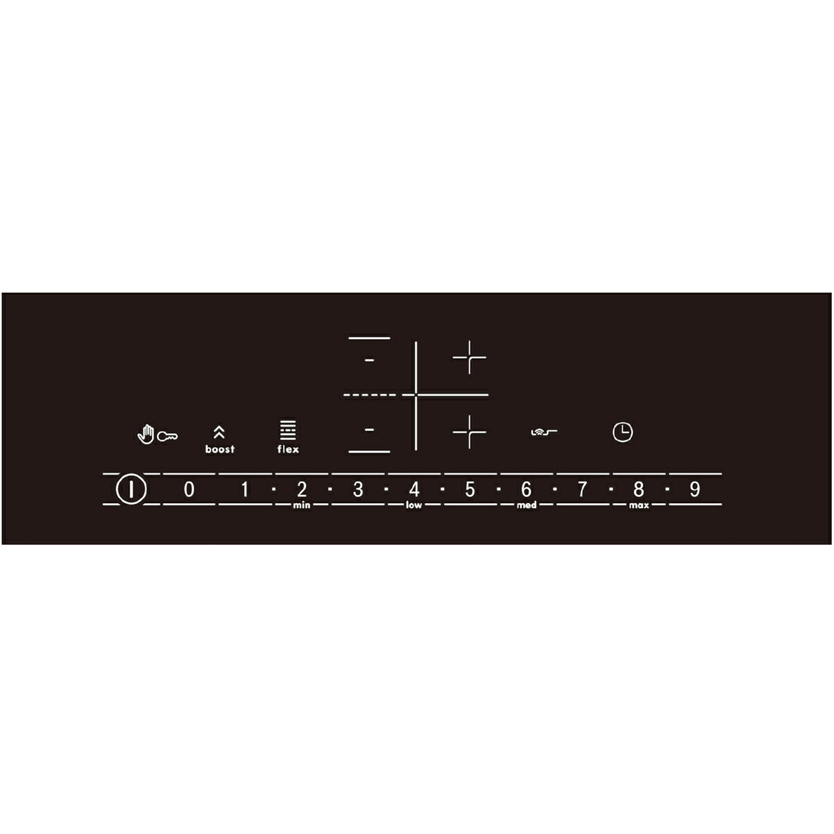 ビルトイン IHクッキングヒーター Bosch ボッシュ PXE645FC5V ブラック 4口 ドロッ...
