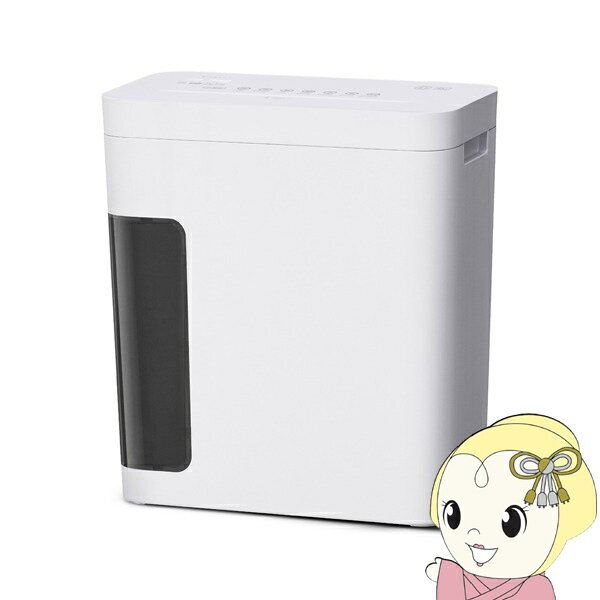 Rakuten - アイリスオーヤマ シュレッダー P5GC-45 超静 音パーソナルシュレッダー クロスカット 最大カット枚数5枚 シズカット SHIZCUT ホワイト【/srm】