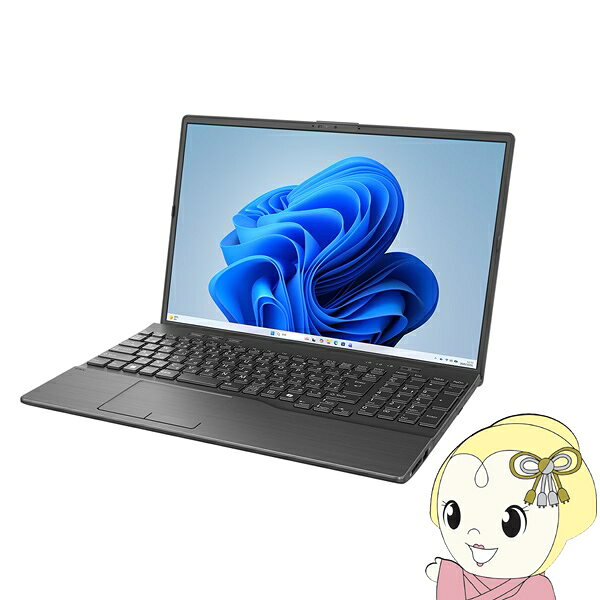 富士通 ノートPC FMV Note A FMVA53L2BA/16型/WUXGA/Ryzen 5/16GB/512GB/Windows 11 Home/Officeオプ付/ブライトブラック【/srm】