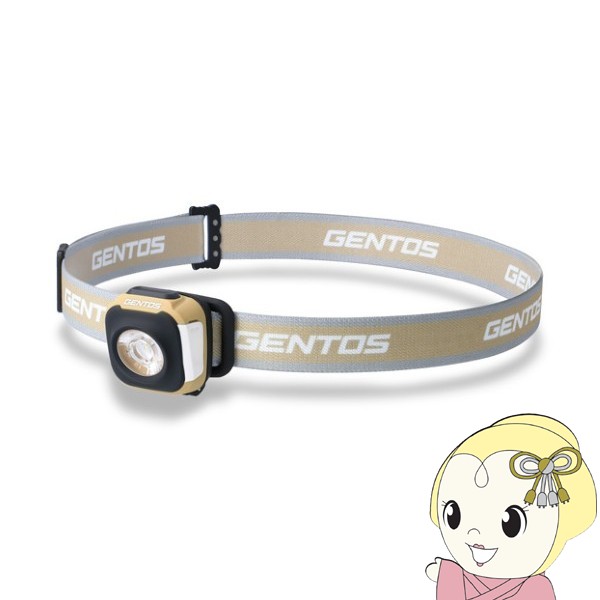 ■　GENTOS(ジェントス)　■・灯前のモードを記憶　モードメモリー機能搭載・スイッチ長押しでON／OFF・USB Type-C充電◆　主な特長　◆●USB充電式●モードメモリー機能：消灯前に点灯したモードを記憶し、再度点灯させた時に同じモードで点灯します。●チャージングインジケーター：充電中の充電状態をお知らせ。●90°可動式ヘッド●ヘッドプッシュスイッチ◆　主な仕様　◆使用光源：高輝度チップタイプ白色LED×1個明るさ（約）：360ルーメン（Highモード時）/ 200ルーメン（Midモード時）/ 50ルーメン（Ecoモード時）光度（約）：5200カンデラ（Highモード時）/ 2640カンデラ（Midモード時）/ 540カンデラ（Ecoモード時）使用電池：専用リチウムポリマー充電池 3.7V 700mAh内蔵充電時間（約）：2時間電池寿命：充電回数 約300回点灯時間（約）：2時間（Highモード）/ 2.5時間（Midモード）/ 8.5時間（Ecoモード）/ 32時間（点滅モード）照射特性：照射角固定　スポットビーム照射距離（約）：144m（最大時）保護等級：防滴仕様（IPX4準拠）落下耐久：1m落下耐久本体サイズ（約）：W45.4×H42.0×D31.8mm本体質量（約）：50g付属品：ヘッドバンド、USB Type-Cケーブル簡易商品仕様ブランド名：GENTOS|ジェントスメーカー型番：CP-360RAB代表カラー：ブラウンライト・ランタンのタイプ：ヘッドランプライト・ランタンの光源：LEDライト・ランタンの燃料・電池：電池式ランタン全光束：360lmブランド名（カナ）：ジェントス