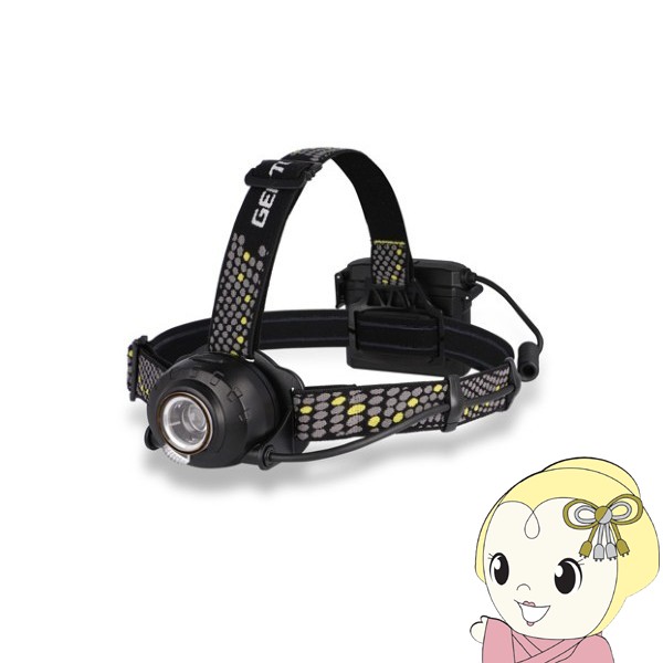 【10/15は期間限定クーポン発行】GENTOS ジェントス ヘッドウォーズ ヘッドライトハイブリットハイエンド BB HLP-2504【/srm】