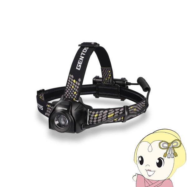 ■　GENTOS(ジェントス)　■・遠方まで光が届くコリメータレンズ搭載・専用充電池／乾電池兼用・後部認識灯搭載で後方の安全性を確保◆　主な特長　◆●USB Type-C充電●コリメータレンズ：拡散する光を中央に集めて遠くへ光を飛ばすレンズ。リフレクタータイプよりも中央に光を集めることができる。●インスタントオフスイッチ：点灯後、一定時間経過後にスイッチを押すとどのモードからでも1回の操作で消灯できる。●後部認識灯：点灯・点滅により後方からの視認性を確保。●チャージングインジケーター：充電中の充電状態をお知らせ。●60°可動式ヘッド●【ヘッド部】ヘッドプッシュスイッチ、【電池ボックス部】サイドスイッチ◆　主な仕様　◆明るさ（約）：700ルーメン（Highモード時）/ 350ルーメン（Midモード時）/ 50ルーメン（Ecoモード時）光度（約）：8580カンデラ（Highモード時）/ 4188カンデラ（Midモード時）/ 595カンデラ（Ecoモード時）使用電池：専用リチウムポリマー充電池 3.7V 1,800mAh 6.66Wh または 単3形アルカリ電池×3本充電時間（約）：2.5時間　電池寿命：充放電 約300回エネループ使用可能点灯時間（約）：【ヘッド部】6時間（Highモード）/ 10時間（Midモード）/ 25時間（Ecoモード）、【後部認識灯】90時間（点灯）/ 130時間（点滅）照射特性：照射角固定　スポットビーム照射距離（約）：185m（最大時）保護等級：耐塵・防滴仕様（IP64準拠）落下耐久：1m落下耐久本体サイズ（約）：【ヘッド部】W71.5×H52.5×D42.7mm、【電池ボックス部】W84.8×H53.8×D30.4mm本体質量（約）：209g（電池含む）付属品：すべり止め付きヘッドバンド、USB Type-Cケーブル（50cm）、専用充電池簡易商品仕様ブランド名：GENTOS|ジェントスメーカー型番：HV-133H代表カラー：ブラックライト・ランタンのタイプ：ヘッドランプライト・ランタンの光源：LEDライト・ランタンの燃料・電池：電池式ランタン全光束：700lmブランド名（カナ）：ジェントス