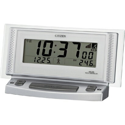 【9/20は期間限定クーポン発行】8RZ102-019 リズム時計 デジタル時計 パルデジットボイスII【/srm】