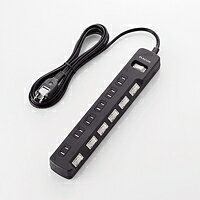 エレコム 一括&個別スイッチ付 雷ガードタップ T-K8A-2625BK エレコム 一括&個別スイッチ付 雷ガードタップ T-K8A-2625BK