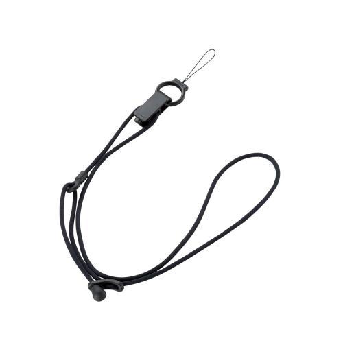 ELECOM エレコム デジタルカメラ用ネックストラップ 着脱式 DGS-010BK