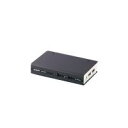 【5/1限定エントリーで当店全品最大P7倍】KVM-DVHDU2 ELECOM エレコム ワイド解像度に対応した2台のPC共有用DVI対応パソコン切替器【KK9...