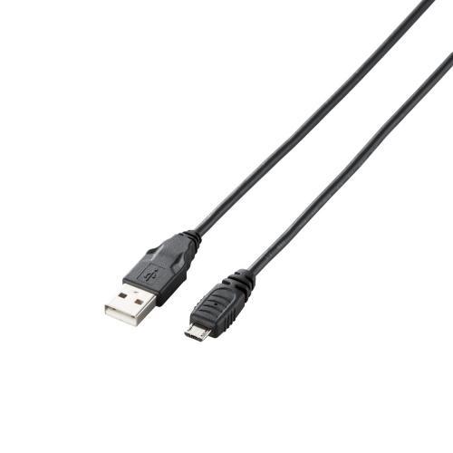 ELECOM エレコム Micro-USB A−MicroB ケーブル U2C-AMB10BK