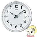 【7/18限定 ダイヤモンド会員ならエントリーで当店全品最大P8倍】セイコークロック SEIKO 掛け時計 自動点灯 電波 アナログ 夜でも見える ファインライトNEO ネオ 白パール KX393W【/srm】