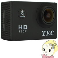 TACAM720_TEC(テック)_2.0型液晶搭載HDアクションカメラ_応防水ケース付