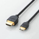 DH-HD14EM10BK ELECOM GR C[TlbgΉHDMI-MiniP[u A-C yKK9N0D18Pz