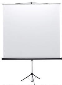 【メーカー直送】PRS-S90 　サンワサプライ プロジェクター用スクリーン　持ち運び収納　三脚式　90型..