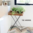 ◎THE AROROG ジ アラログ バトラートレイ[観葉 植物 置く 台 玄関 リビング 屋内 テラス 観葉植物 飾る ラタン 籐 ラック サイドテーブル サ...