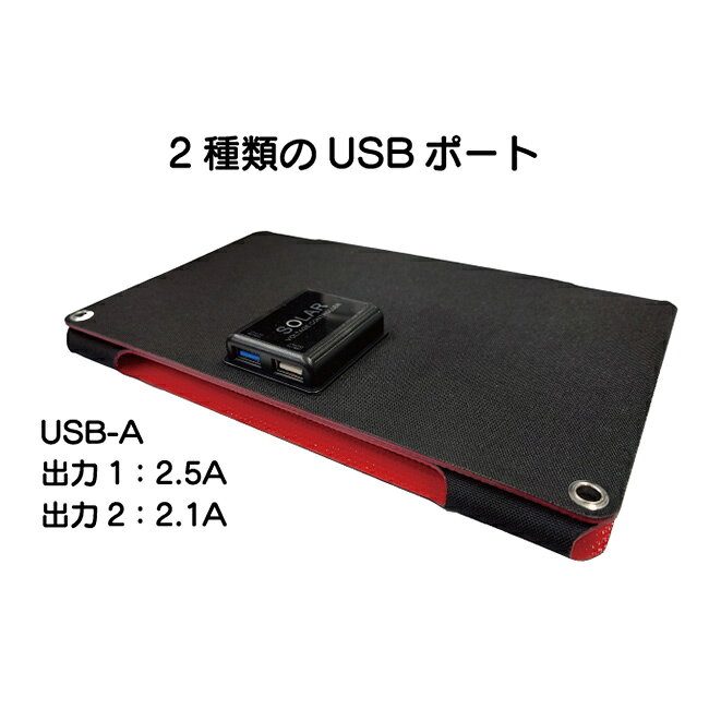 ＼特典あり／折りたたみソーラーパネル QT-380[ソーラー 充電 ソーラー充電器 ソーラー充電 ソーラーパネル充電器 ソーラーパネル 太陽光 スマホ 充電器 災害 防災 ソーラーチャージャー 折りたたみ 折り畳み 防災グッズ] 1-2W uruza-10067011 URUZA(ウルザ) サンプル画像2