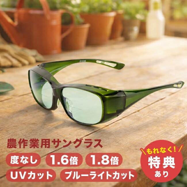 Rakuten - ＼特典あり／オールタイムアグリケアグラス 男女兼用[サングラス レディース メンズ UVカット ブルーライトカット 薄い色 おしゃれ オーバーサングラス 車 運転 uv ブルーライト カット めがね 紫外線 メガネの上から 眼鏡] 1-2W
