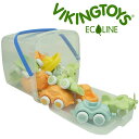 ◎VIKINGTOYS バイキングトイズ エコライン チュビーズ バケツセット15個入 156521[車 車のおもちゃ ベビー 車のオモチャ 車のおもちゃ男の子 男の子 乗り物 おもちゃ 玩具 クリスマス 誕生日 1才 2才 3才 1歳 2歳 3歳]