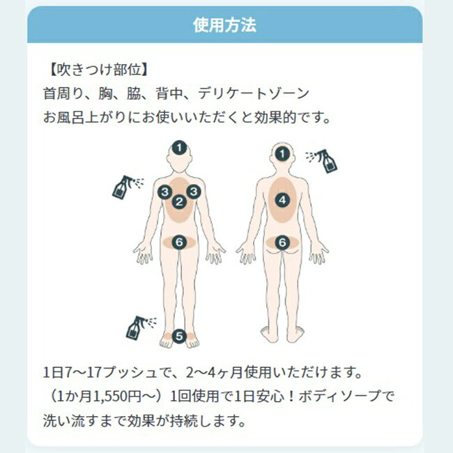 ＼特典あり／B.O.O. ボディー オウダー アウト[ニオイケア 匂い対策 消臭ケア スプ...