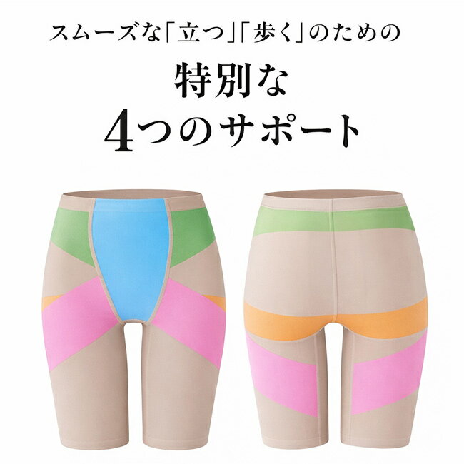 ＼特典あり／歩行サポート 立ちアガ～ル[ガードルショーツ レディース ガードル ヒ...