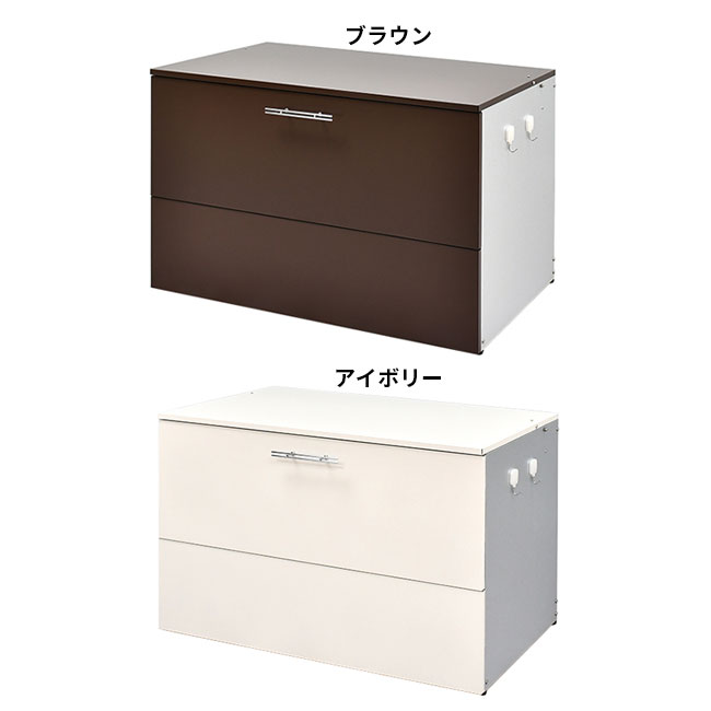 ＼特典あり／ガルバ使用ゴミ保管庫 270L 幅100奥行56cm[大型 屋外用ゴミ箱 自宅 庭...