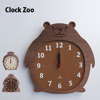 Other - ＼特典あり／Clock Zoo YK14-003[子供部屋に人気のおしゃれな壁掛時計！木で出来たかわいい動物(ひつじ/クマ/ゴリラ)デザインの壁掛け時計でインテリア雑貨にもおすすめ(ウォールクロック/掛け時計)]