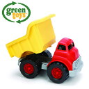 ◎green toys ダンプトラック GRT-DTK01R おもちゃ 玩具 ダンプトラック ダンプ トラック 室内 外遊び 砂場遊び 男の子 男 1才 2才 3 才 1才以上 子供 誕生日 プレゼント 車のおもちゃ 車の玩具 誕生日プレゼント 即納