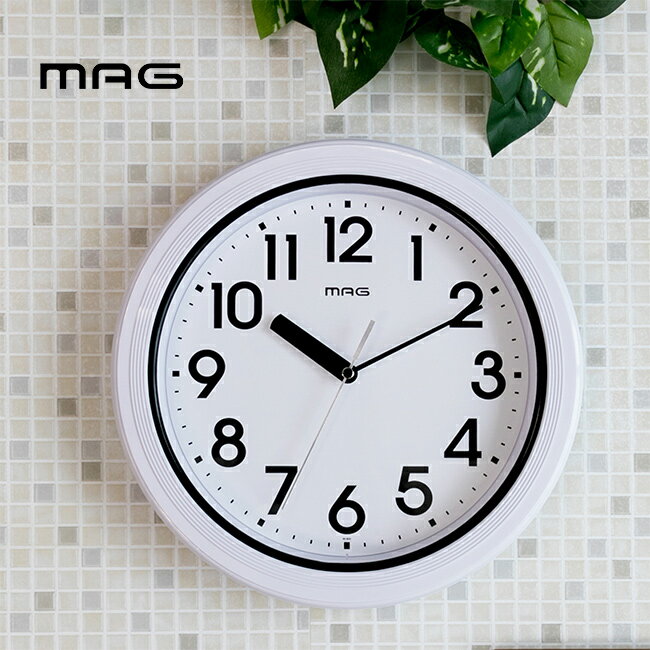 ◎MAG マグ 防塵防水掛時計 プラデガード W-800
