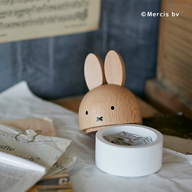 ミッフィー ケース[miffy ミッフィーちゃん グッズ クリップケース 文房具 収納 小物ケース 可愛い かわいい 大人 ミッフィーグッズ 卓上 デスク周り 装飾 デスク 自宅 オフィス 仕事 机] 即納